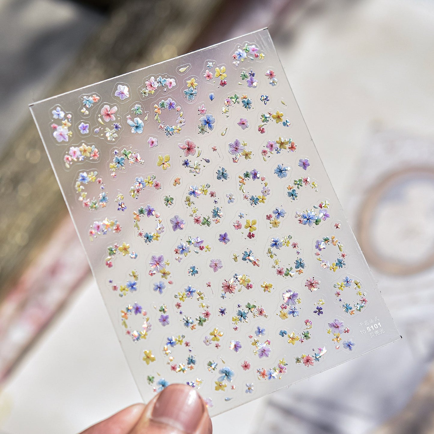 Hello Claws | Crystal Garland Nail Deco Sticker