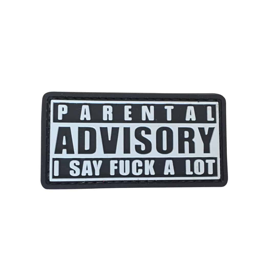 TPB Parental Advisory PVC Patch