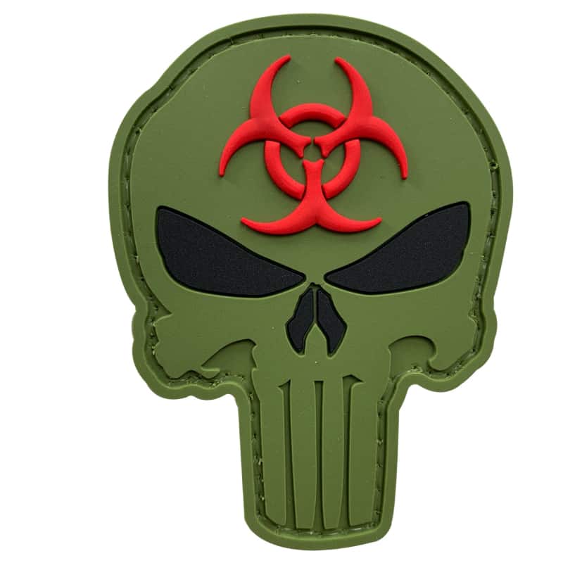 TPB Punisher Skull Biohazard Patch