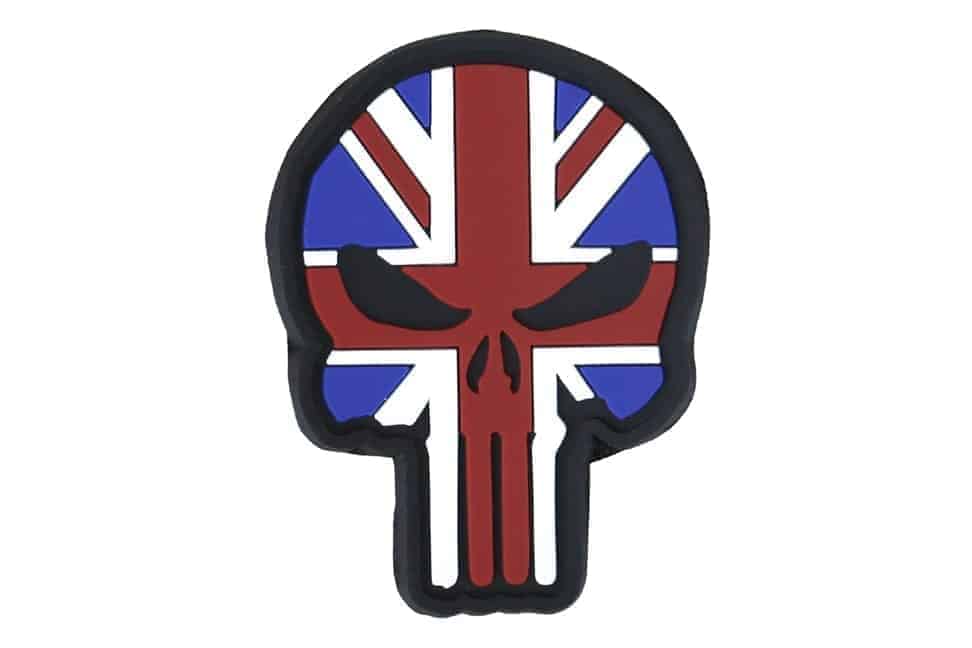 TPB Punisher UK Flag Patch