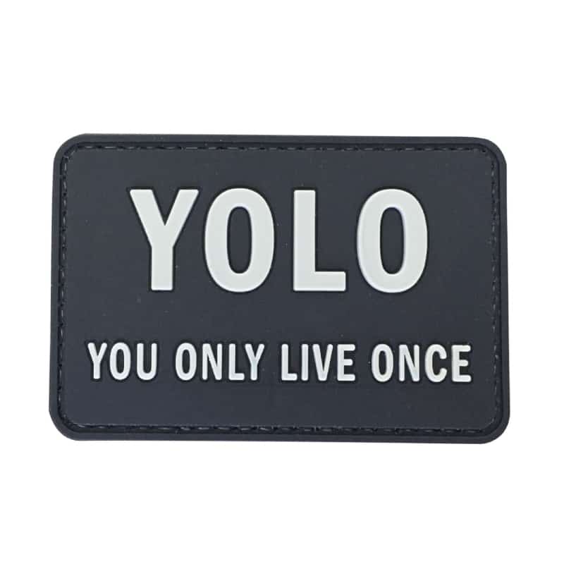 TPB YOLO You Only Live Once Patch (Black)