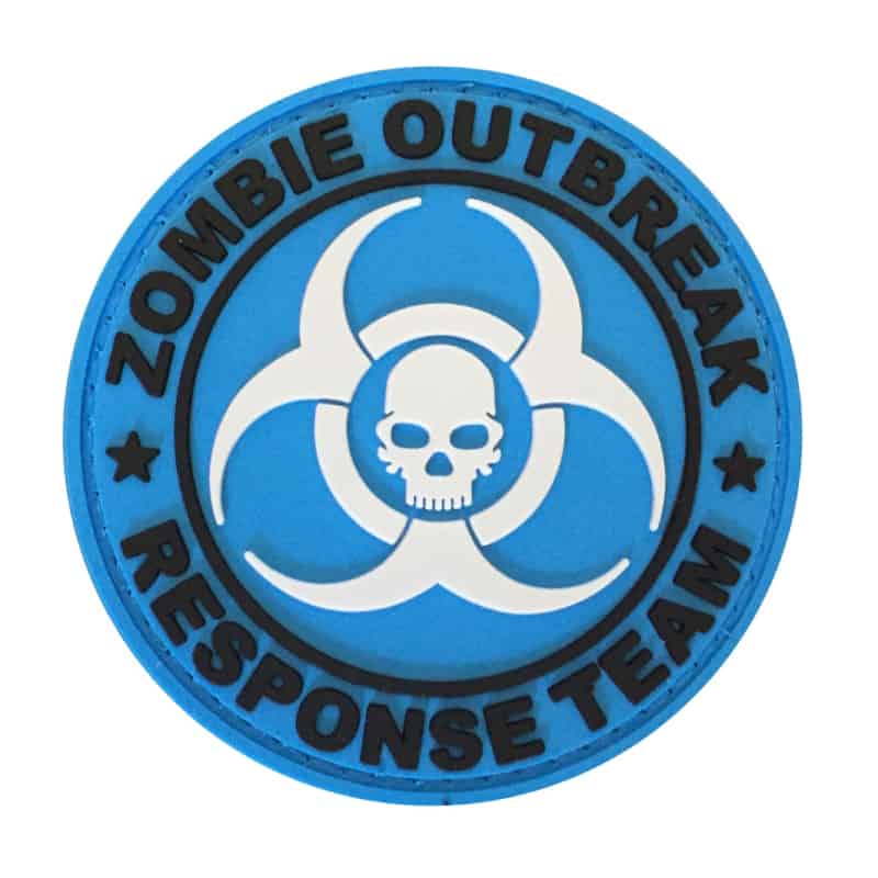 TPB Zombie Outbreak Response Team Patch (Blue)