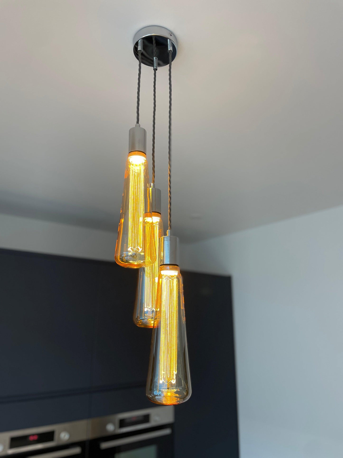 Triple Kinna Cluster Pendant Light