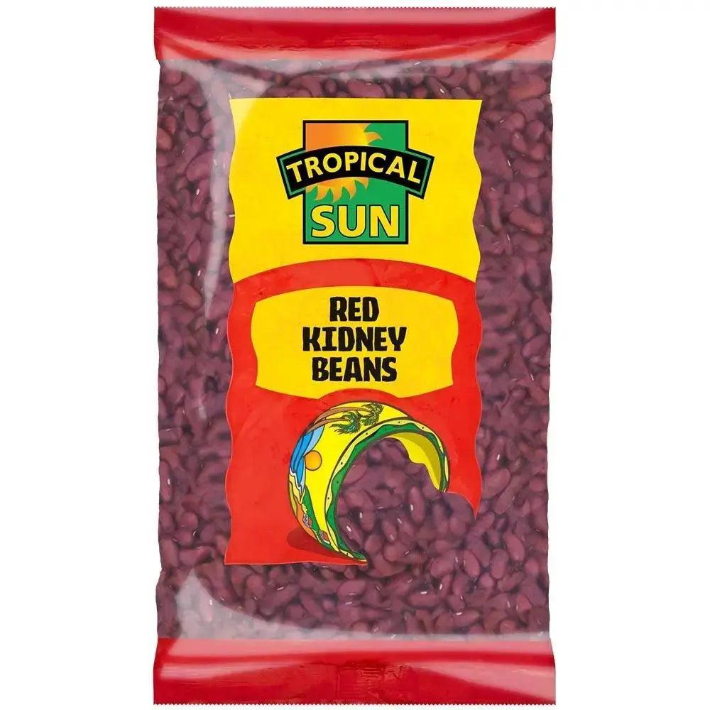 Tropical Sun Red Kidney Beans From Caribbean rice