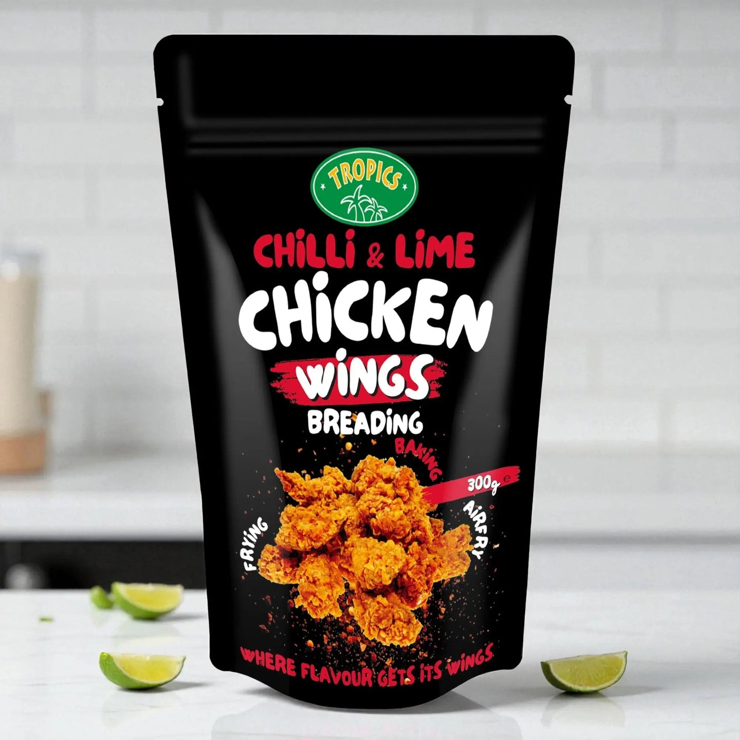 Tropics Chilli & Lime Chicken Wings Breading 6 x 300g