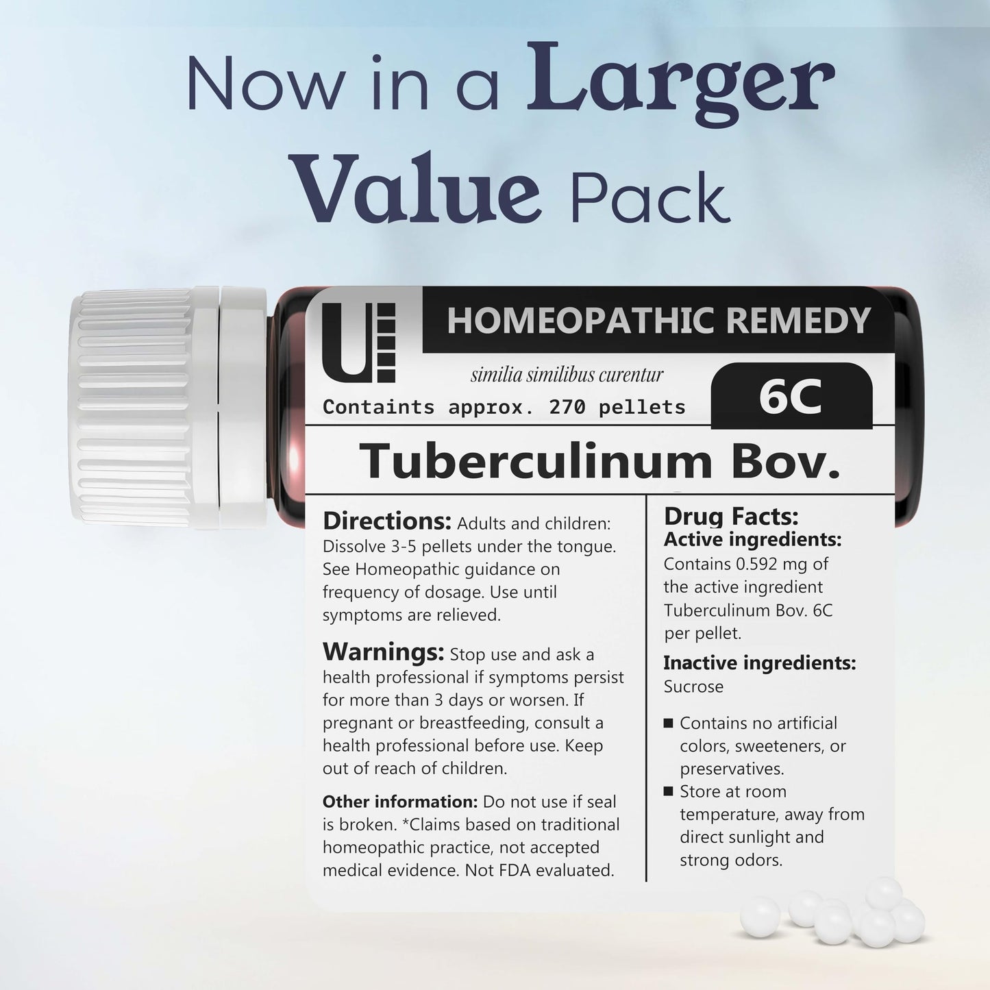 Tuberculinum Bovinum 6C Homeopathic Remedy – 270 Pellets