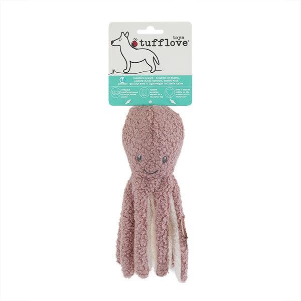 Rosewood Tuff Love Octopus Dog Toy Small - Case of 3