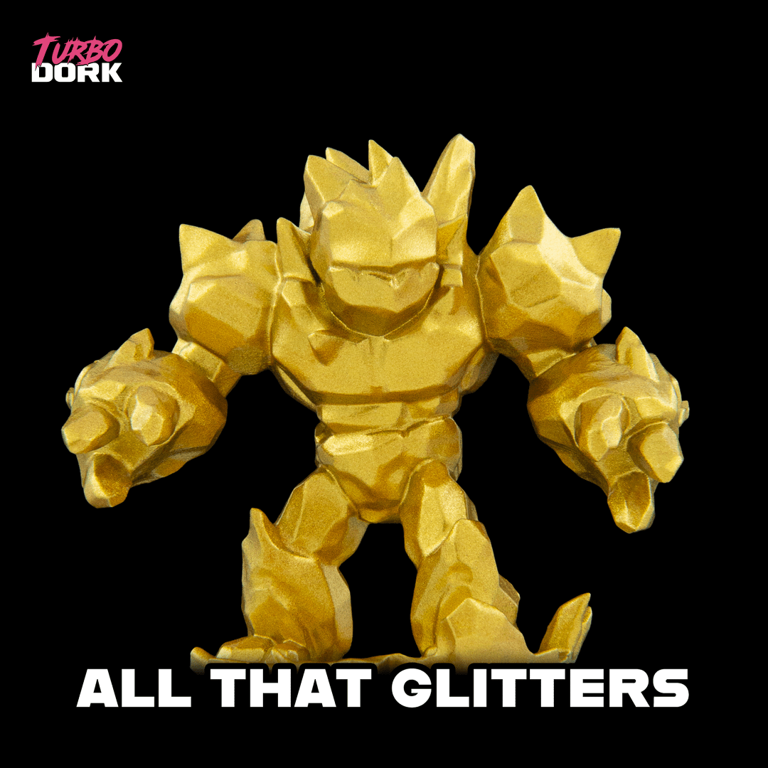 Turbo Dork: All That Glitters Metallic Acrylic Paint 22ml