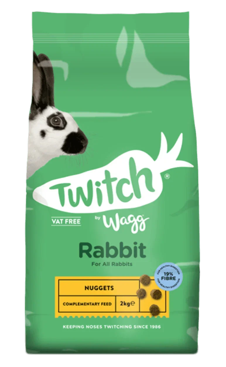 Twitch by Wagg Rabbit Nuggets 2kg - Case of 4