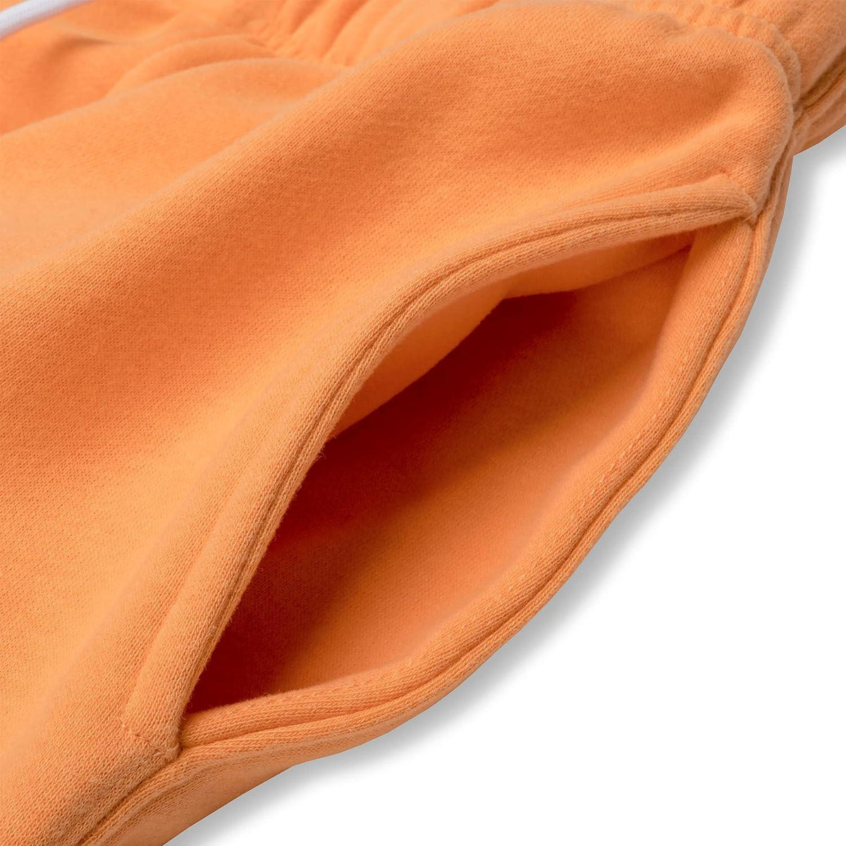 Twitch Fleece Jogger Sweatpants Orange - XS Unisex With Pockets