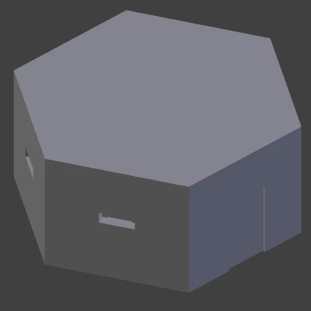 1:285 (6mm) British Type 22 pillbox