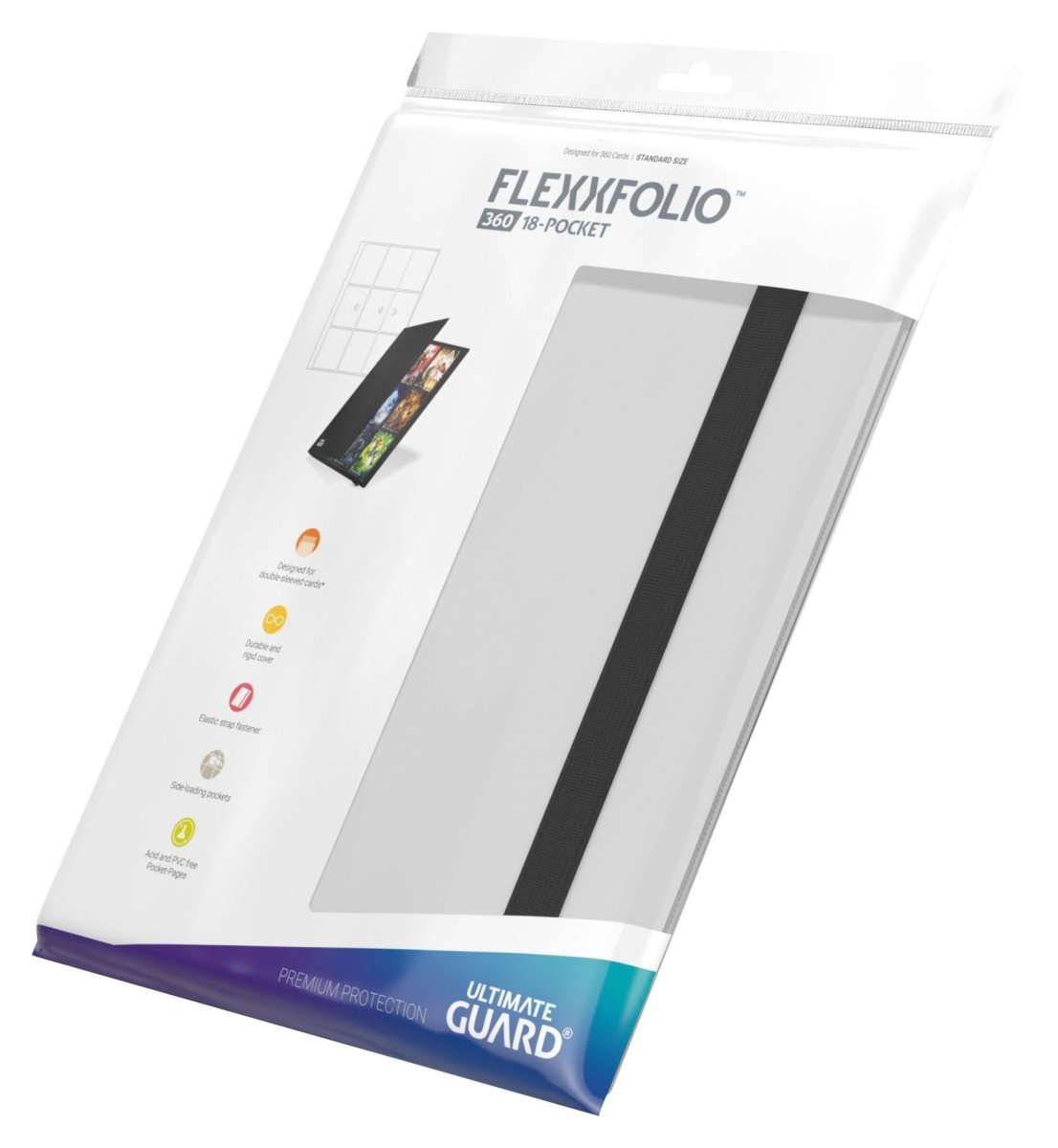 Ultimate Guard Flexxfolio 360 - 18-Pocket White
