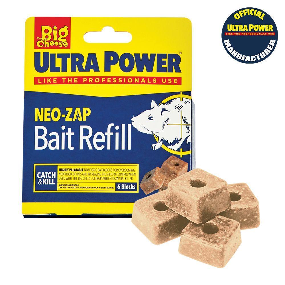 Big Cheese Ultra Power Neo-Zap Electronic Rat Killer Bait 20g - Case of 6