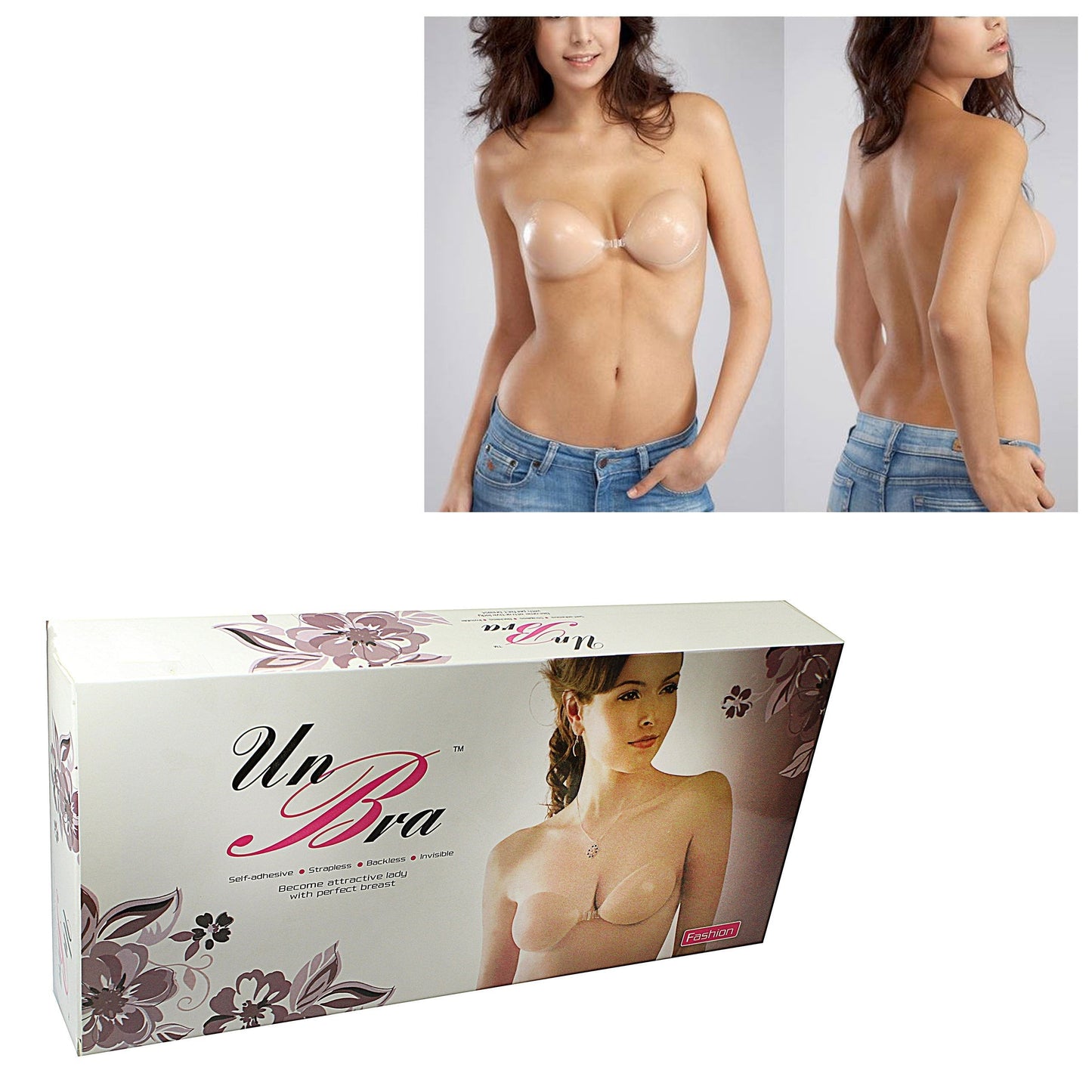 Ultimate Comfort Invisible Strapless Adhesive Bra
