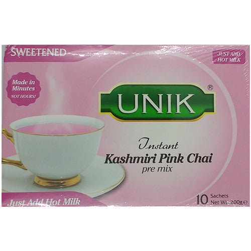 Unik Kashmiri Pink Tea Sweetened, 140g (Case of 5)
