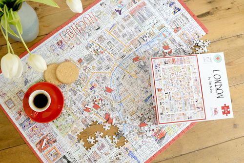 London - Tim Bulmer 1000 piece Jigsaw Puzzle