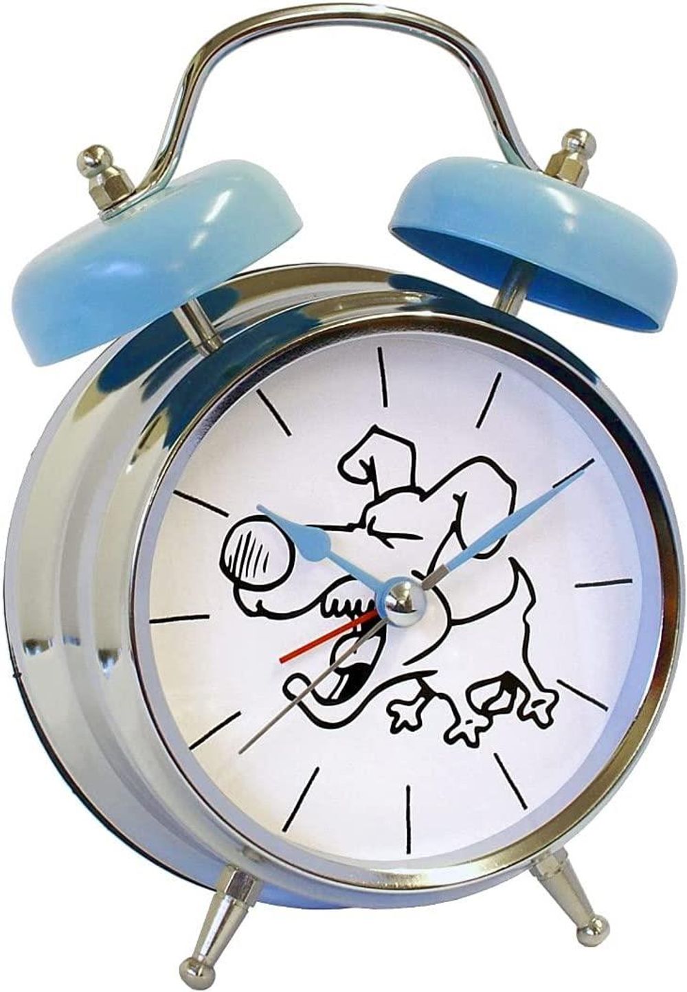 Dog Barking Double Bell Alarm Clock - GTP Unisex Quartz - Gift, Wake Up In Style! IMP116