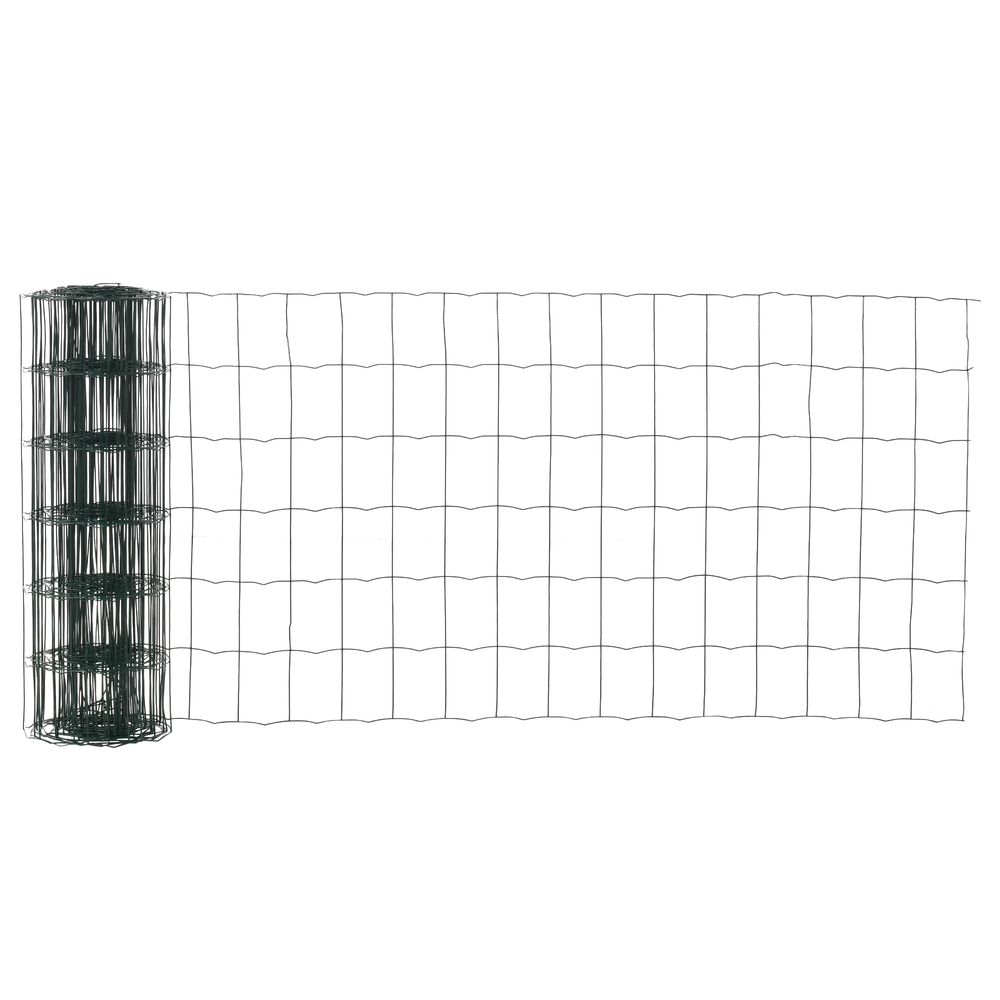 PawHut 0.6Mx10M Chicken Wire Mesh Rabbit Poultry Animal Fence PVC Coated Netting