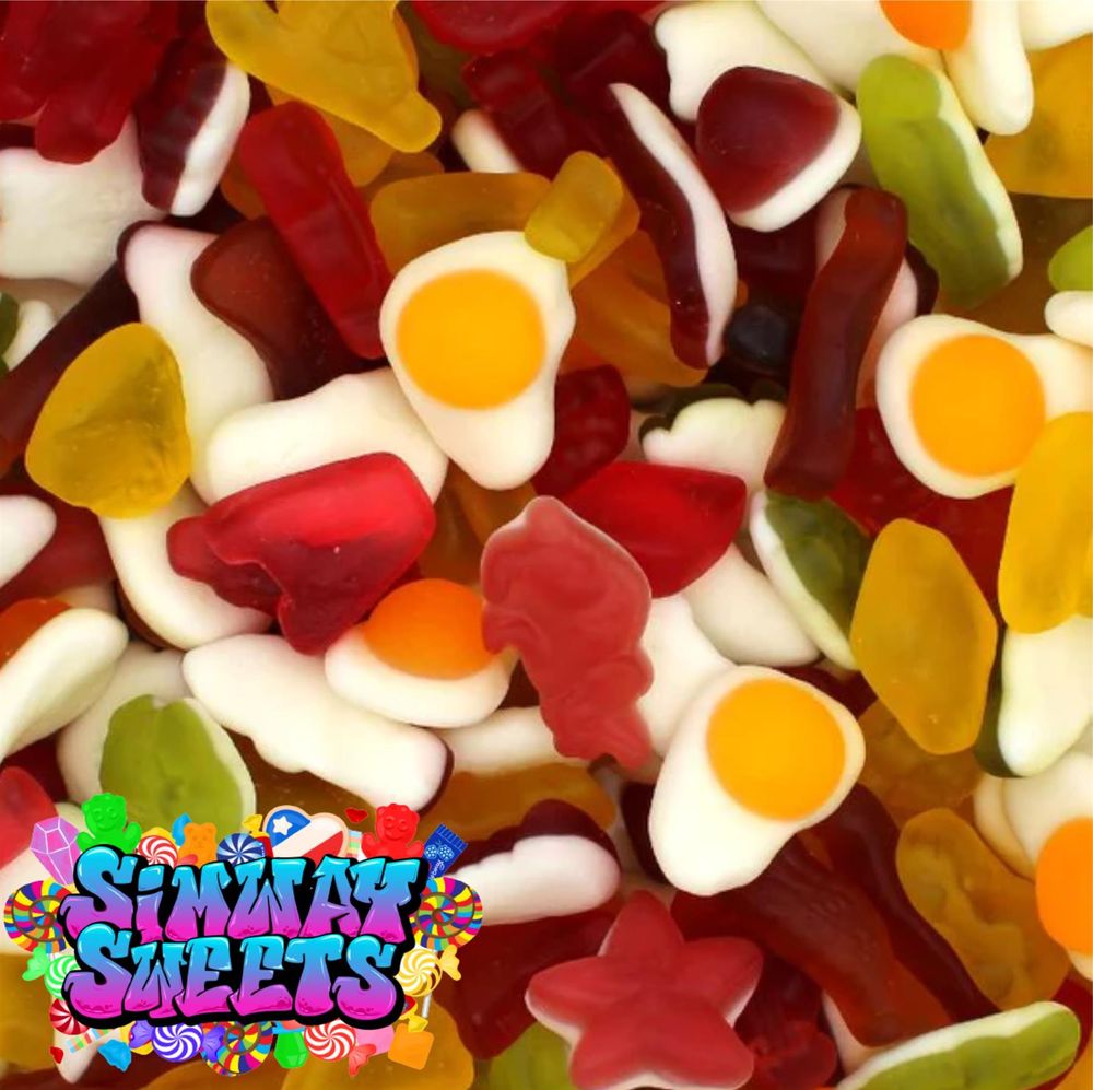 Assorted Jelly Mix Gummy Sweets Gift Jar š Retro Flavors šÆ