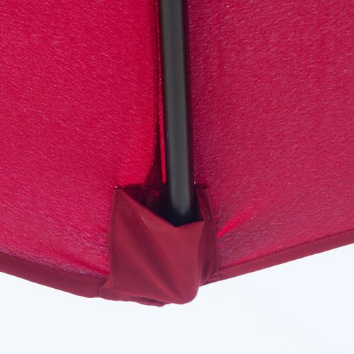 3m Umbrella, Tilt and CrankWine Red