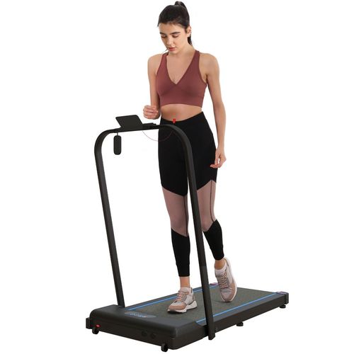SPORTNOW 2.5HP Folding Treadmill Walking Pad w/ LED Display