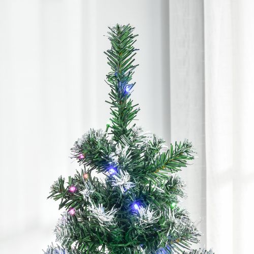 5FT Prelit Artificial Xmas Tree Holiday Decor 250 Colourful LED Light