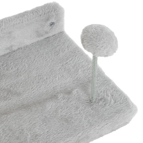 PawHut 4PCs Cat Wall Shelves with Steps, Ladder, Jumping Platforms