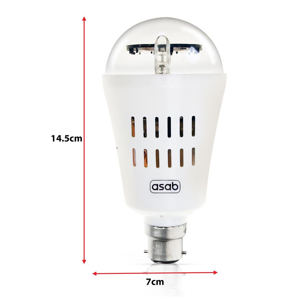 ASAB LED Projector Light Bulb Hearts - Create Romantic Atmosphere - Energy Efficient - Versatile