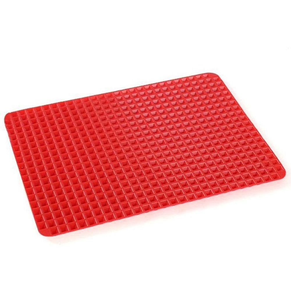 Pyramid Silicone Mat Non Stick Fat Reducing - UK Seller
