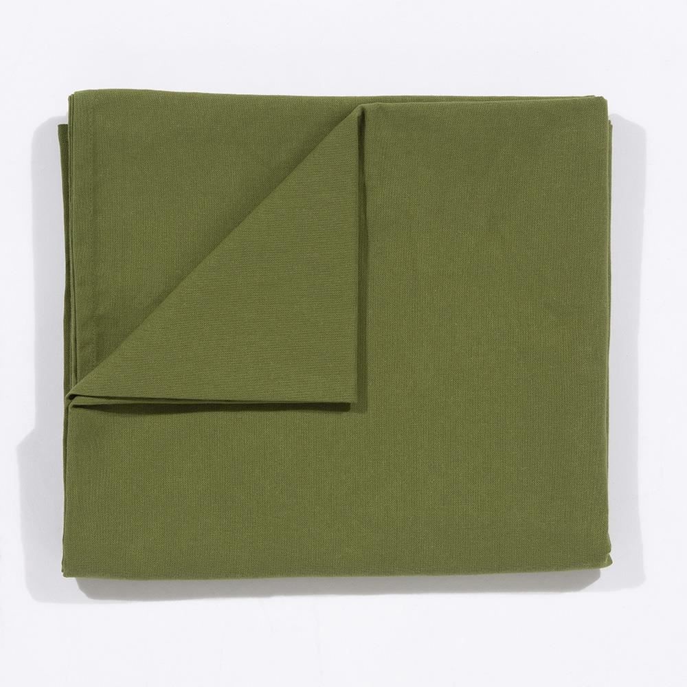 Premium 100% Cotton Olive Tablecloth - 240x140cm - Perfect for any Occasion!