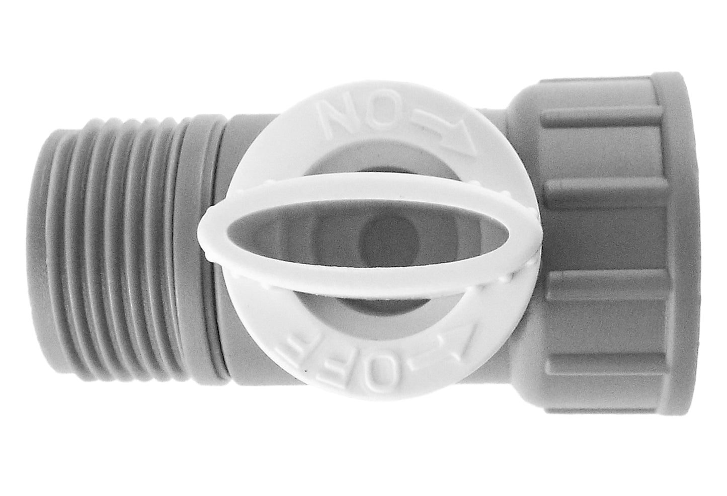 Tap Adapter with Valve 3/4in BSPM-F WL Hose Pipe Fitting Drip Irrigation Fitting