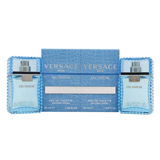 Versace Man Eau Fraiche Gift Set 2 x 30ml EDT Spray