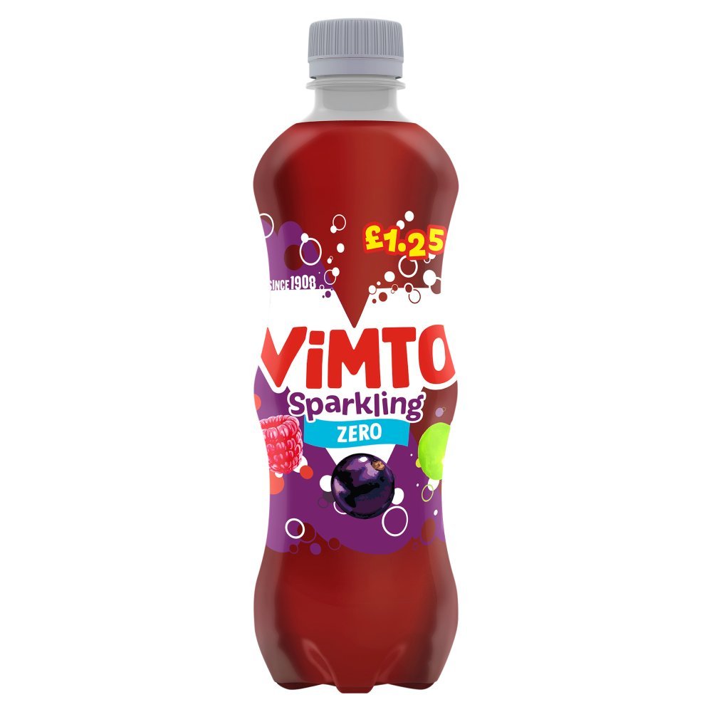 Vimto Sparkling ZERO PMP 500ml (Case of 12)
