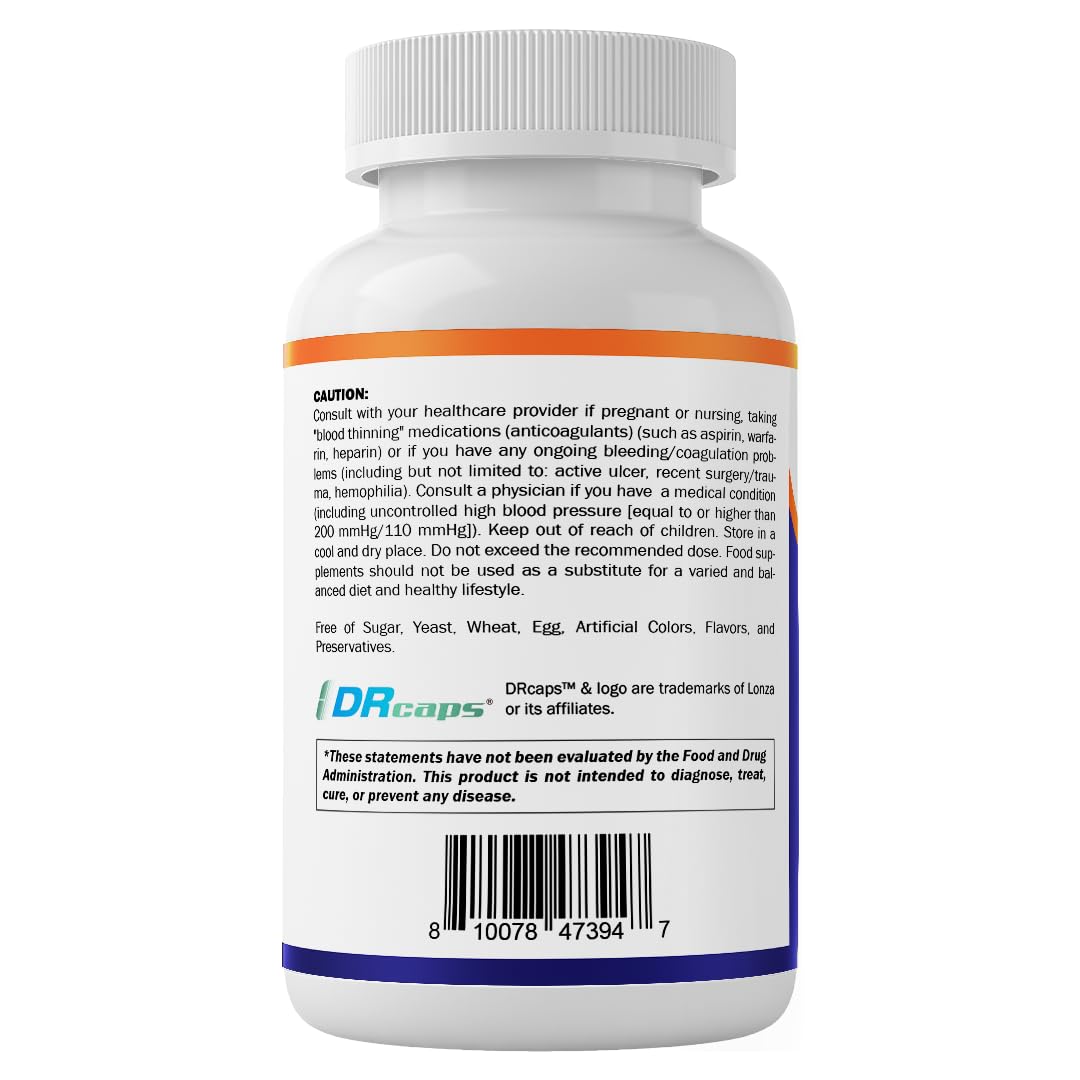 Vitamatic Serrapeptase 240,000 SPU | 120-Count Delayed-Release Enteric-Coated Capsules | Non-GMO, Made in USA