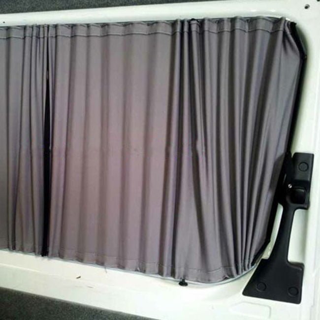 For VW Crafter Premium 2 x Side Window Curtains Van-X