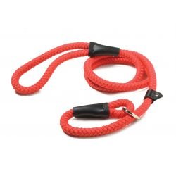 Walk 'R' Cise Dog Nylon Braided Slip Lead - Red
