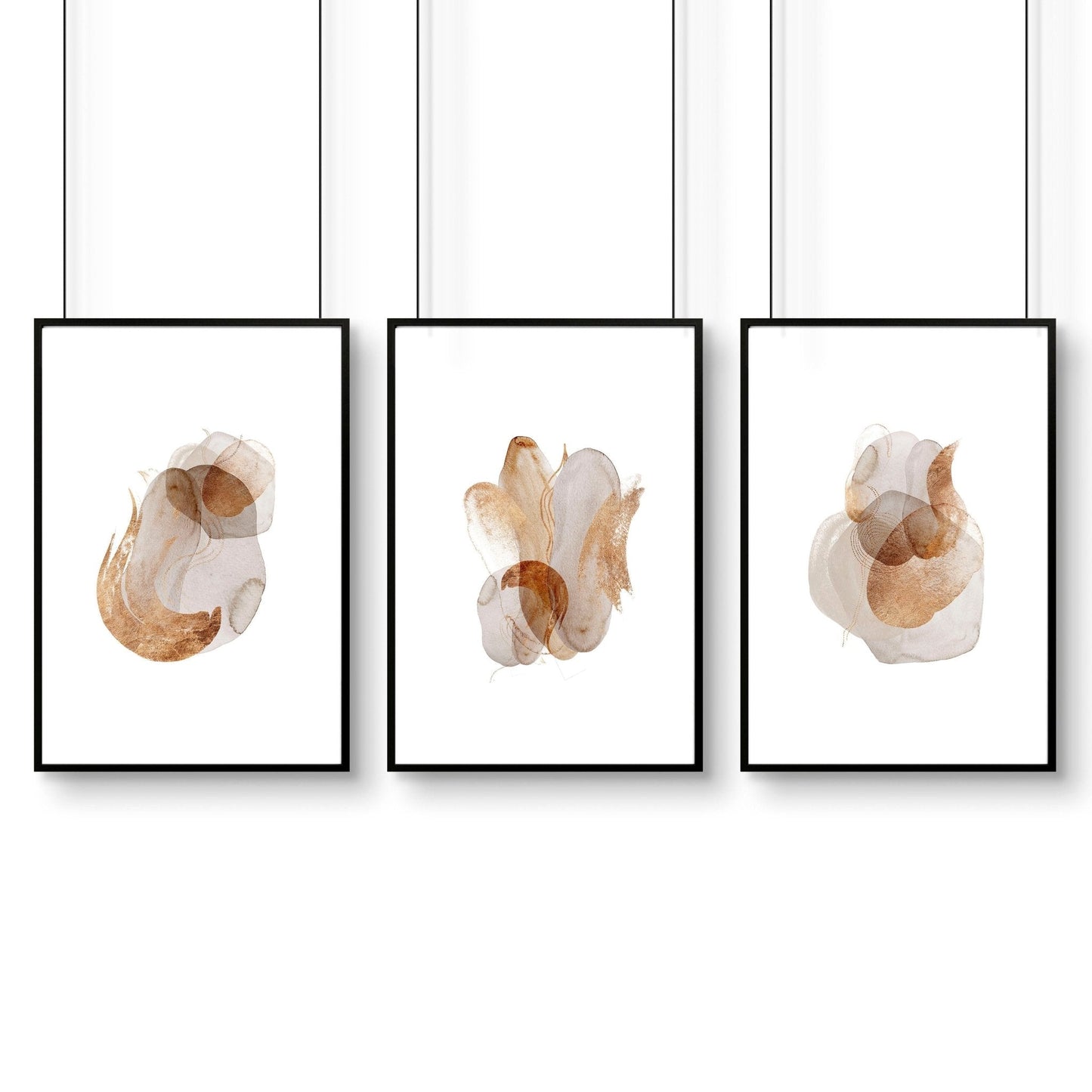 Office wall picture | set of 3 framed wall art