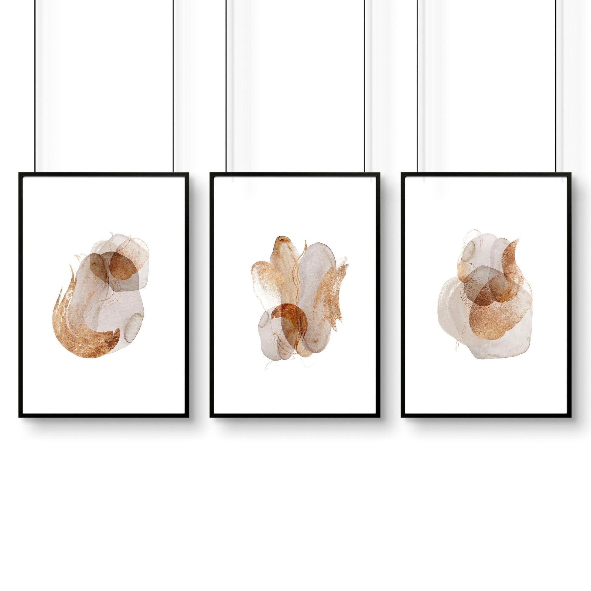 Office wall picture | set of 3 framed wall art