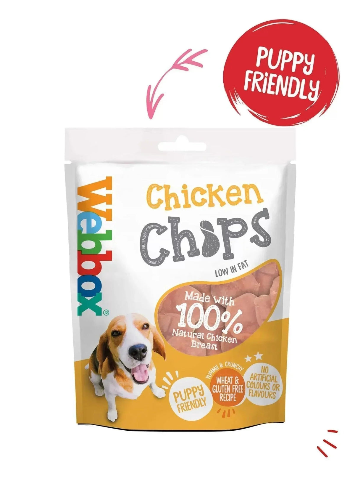Webbox Chicken Chips 40g