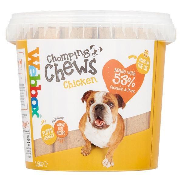 Webbox Chomp Chew Chicken 2kg - Case of 10