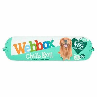 Webbox Chub Roll Adult Prime Duck 720g - Case of 15
