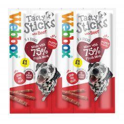 Webbox Delight Beef - Large Dog 90 Box - Case of 18