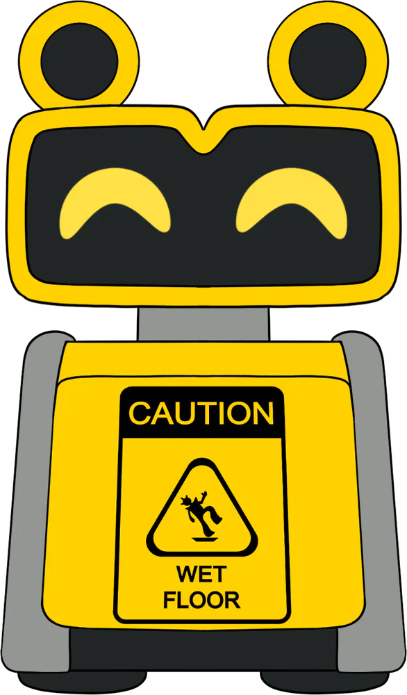 YouTooz - Five Nights at Freddys: Wet Floor Bot Plush (9IN)