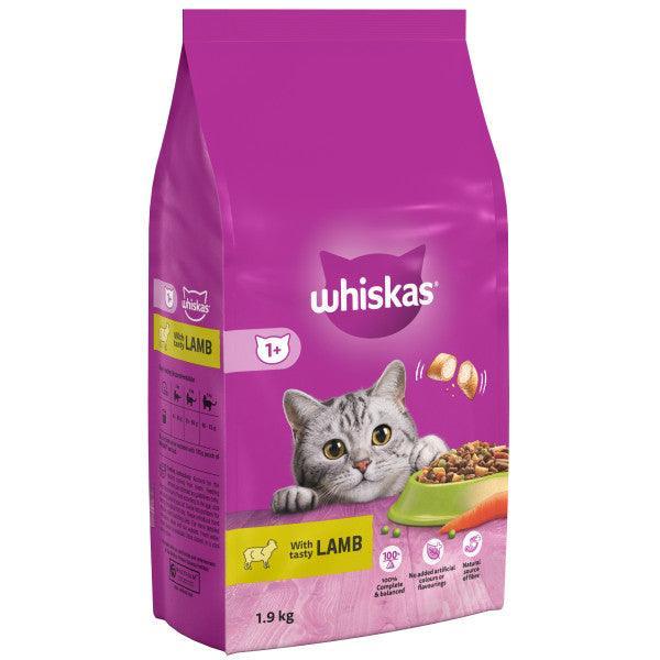Whiskas Dry 1+ Lamb 1.9kg