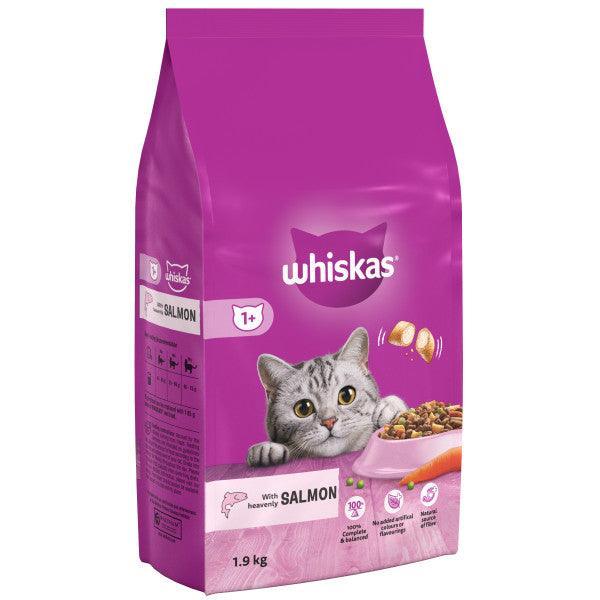 Whiskas Dry 1+ Salmon 1.9kg