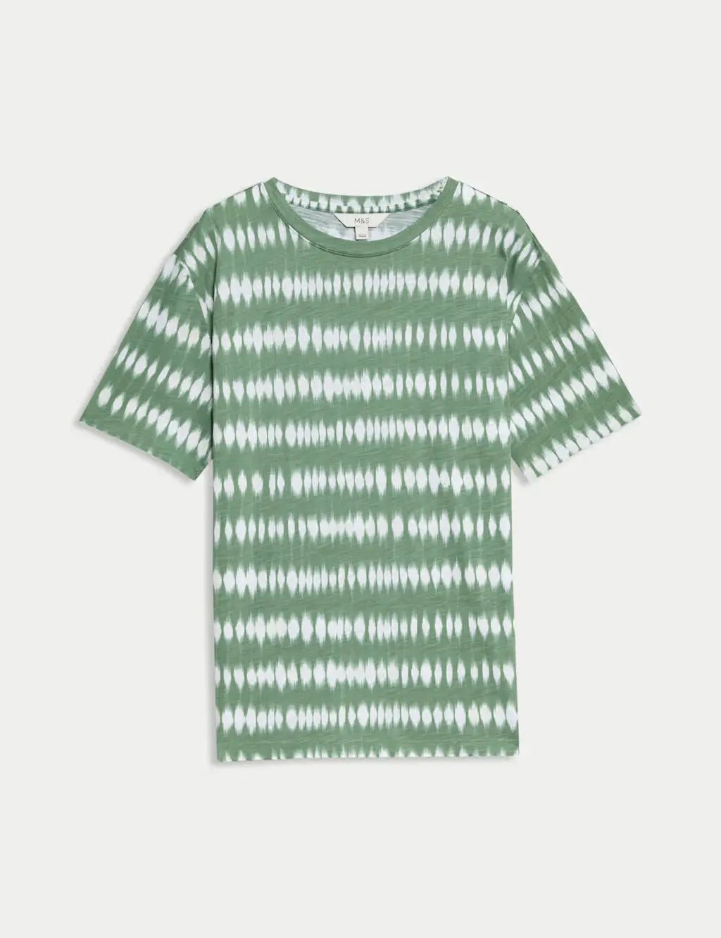Womens Cotton Modal Blend Printed T-Shirt
