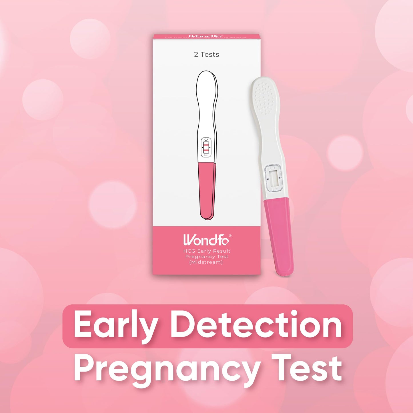 Wondfo Early Result Pregnancy Test Sticks – 6 Days Before Missed Period (5 Pack)