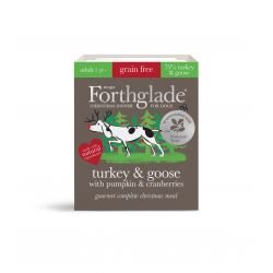 X Forthglade Grain Free Gourmet Turkey & Goose 395g