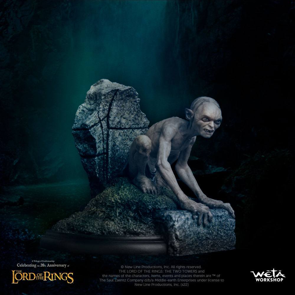 Lord of the Rings Mini Statue Gollum, Guide to Mordor 11cm