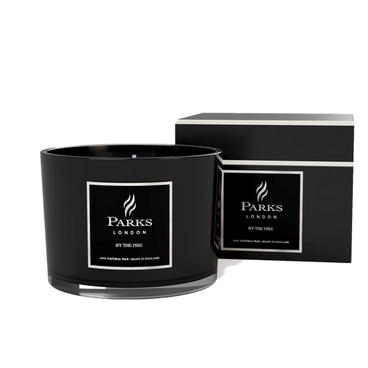 WINTER WONDERLAND BY THE FIRE 11X8 3 WICK CANDLE 350g